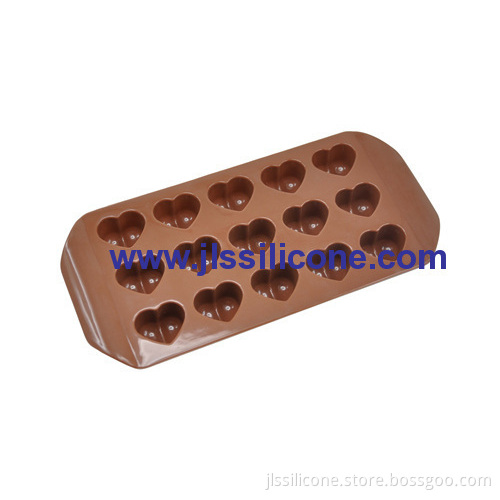 Silicone Chocolate Candy Heart Mold 